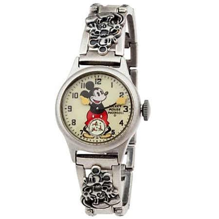 mickey mouse wrist watch replica for adults by ingersoll|disney mickey mouse.